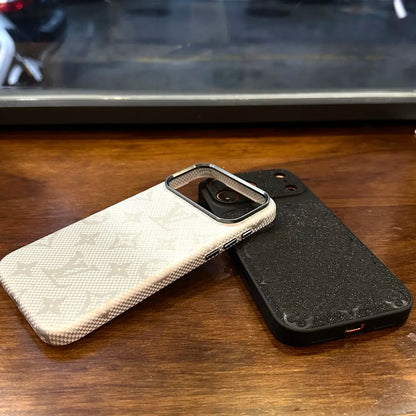 Luxury Carbon Fiber Stripe iPhone Case