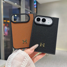 H-Emblem Textured iPhone Duo Case | 11 Colors — luxury hermes iphone duo case 25
