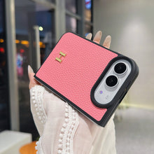 H-Emblem Textured iPhone Duo Case | 11 Colors — luxury hermes iphone duo case 26