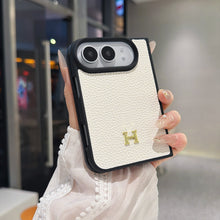 H-Emblem Textured iPhone Duo Case | 11 Colors — luxury hermes iphone duo case 31