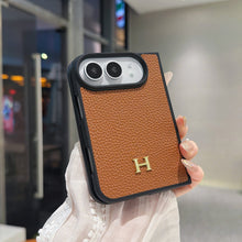 H-Emblem Textured iPhone Duo Case | 11 Colors — luxury hermes iphone duo case 4