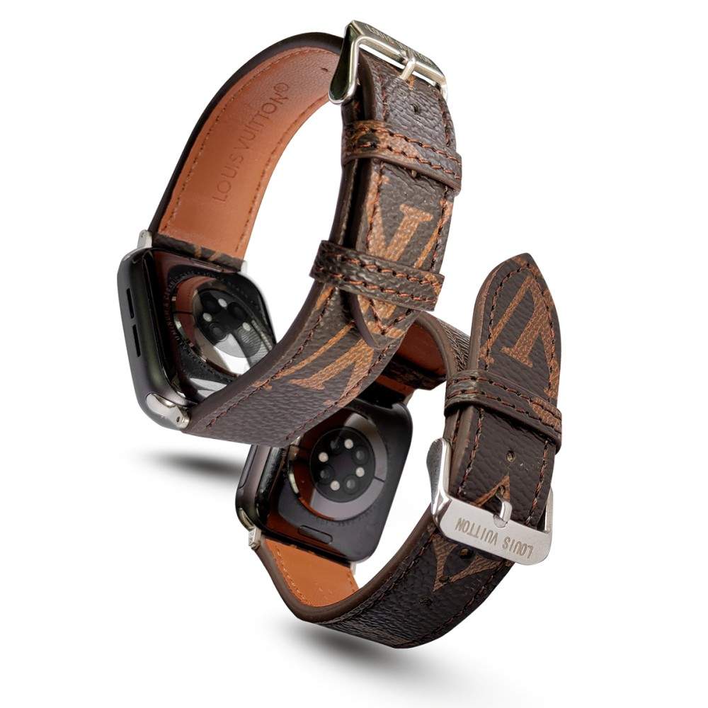 CLASSIC BROWN LUXURY STRAP FOR APPLE WATCH BANDS