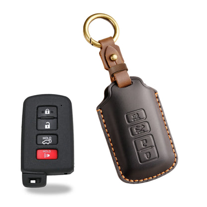 Top Grain Leather Toyota key Case