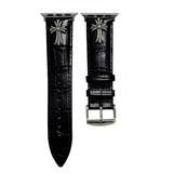 Croc Print Leather